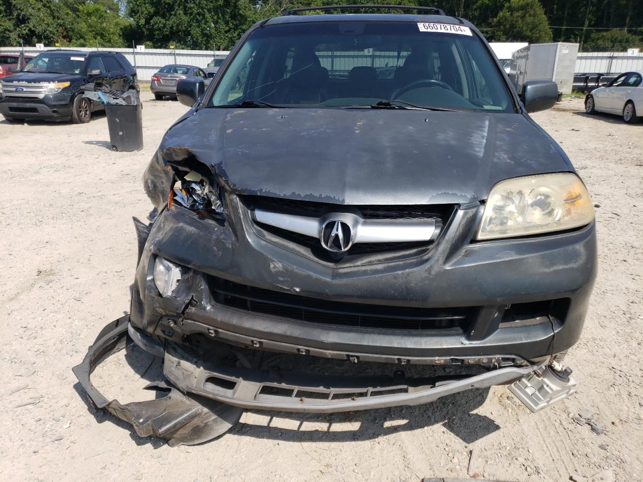 2005 Acura MDX VIN 2HNYD18905H500978 Copart auction photo, front end / minor dent/scratches damage thumbnail 5