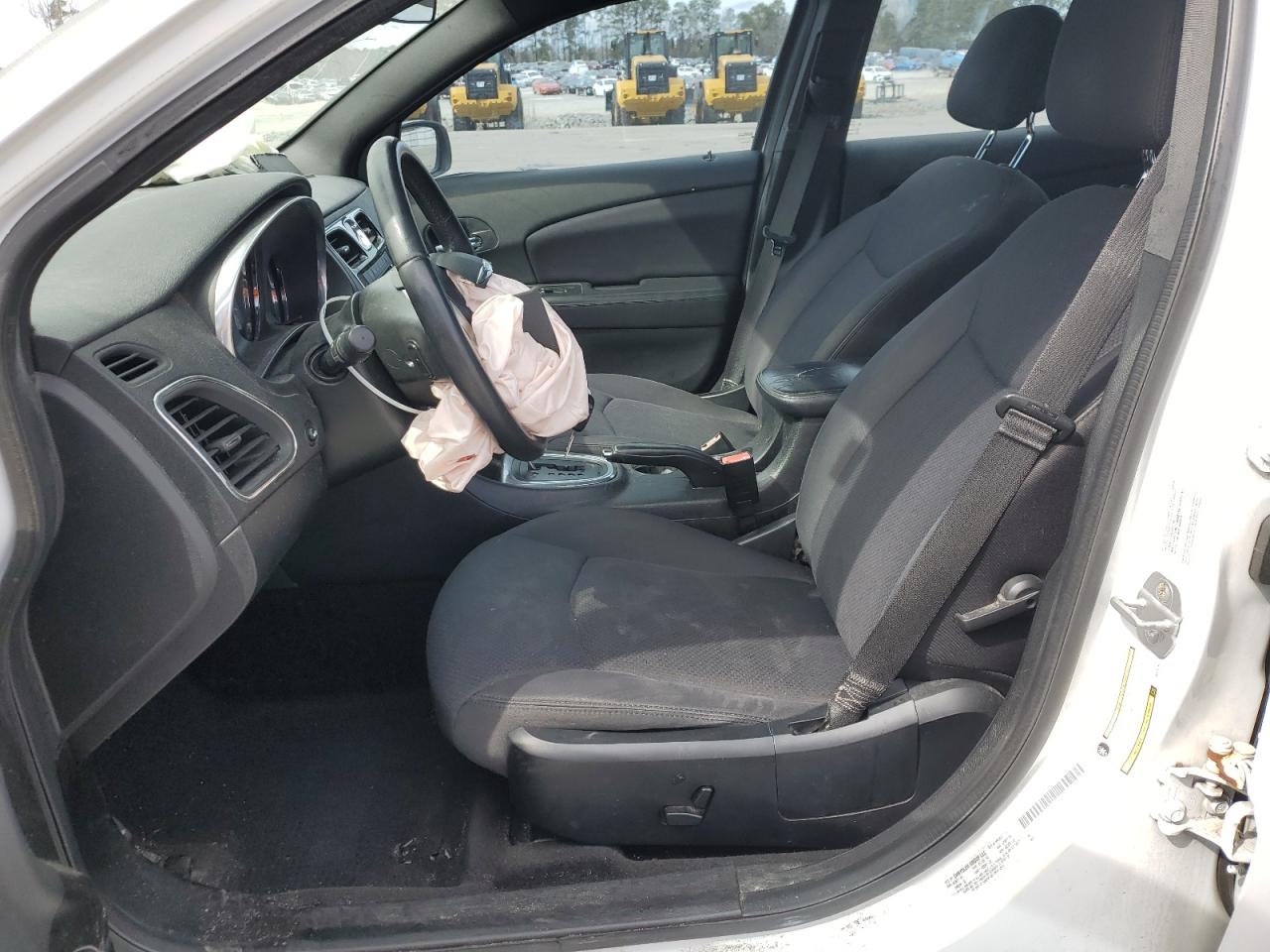 2013 Chrysler 200 VIN 1C3CCBBBXDN600536 Copart auction photo, front end / side damage thumbnail 7