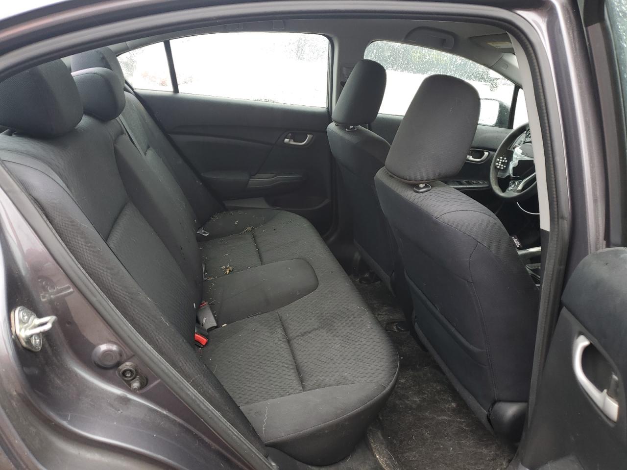 2014 Honda Civic VIN 19XFB2F51EE217137 Copart auction photo, all over damage thumbnail 10