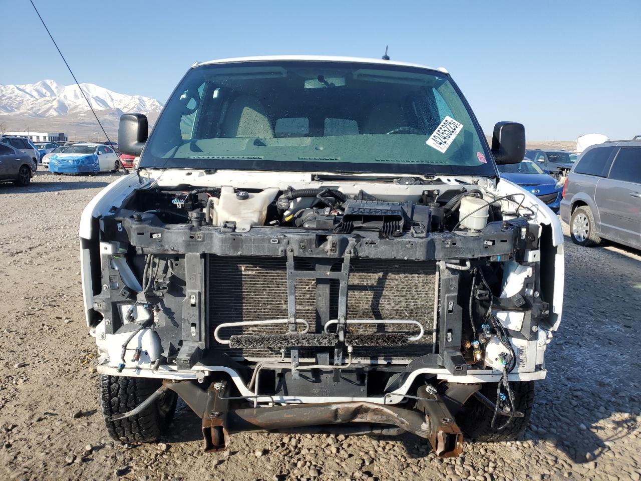 2013 Chevrolet Express VIN 1GAZG1FG3D1170584 Copart auction photo, front end damage thumbnail 5