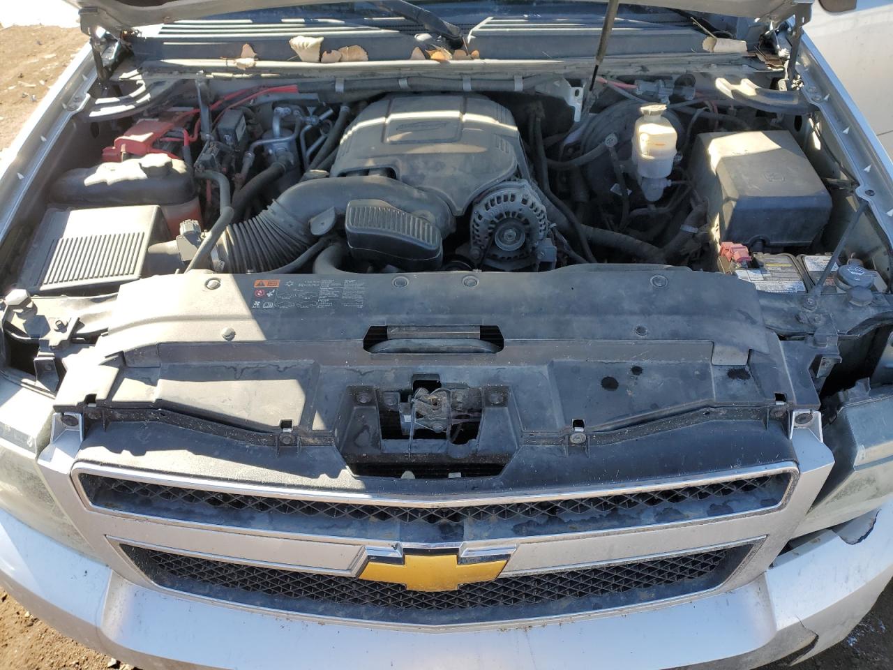2012 Chevrolet Tahoe VIN 1GNLC2E08CR262591 Copart auction photo, front end / side damage thumbnail 12