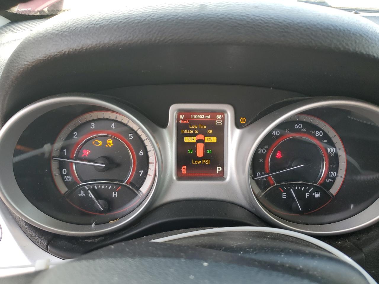 2016 Dodge Journey VIN 3C4PDCEG7GT107294 Copart auction photo, side damage thumbnail 9