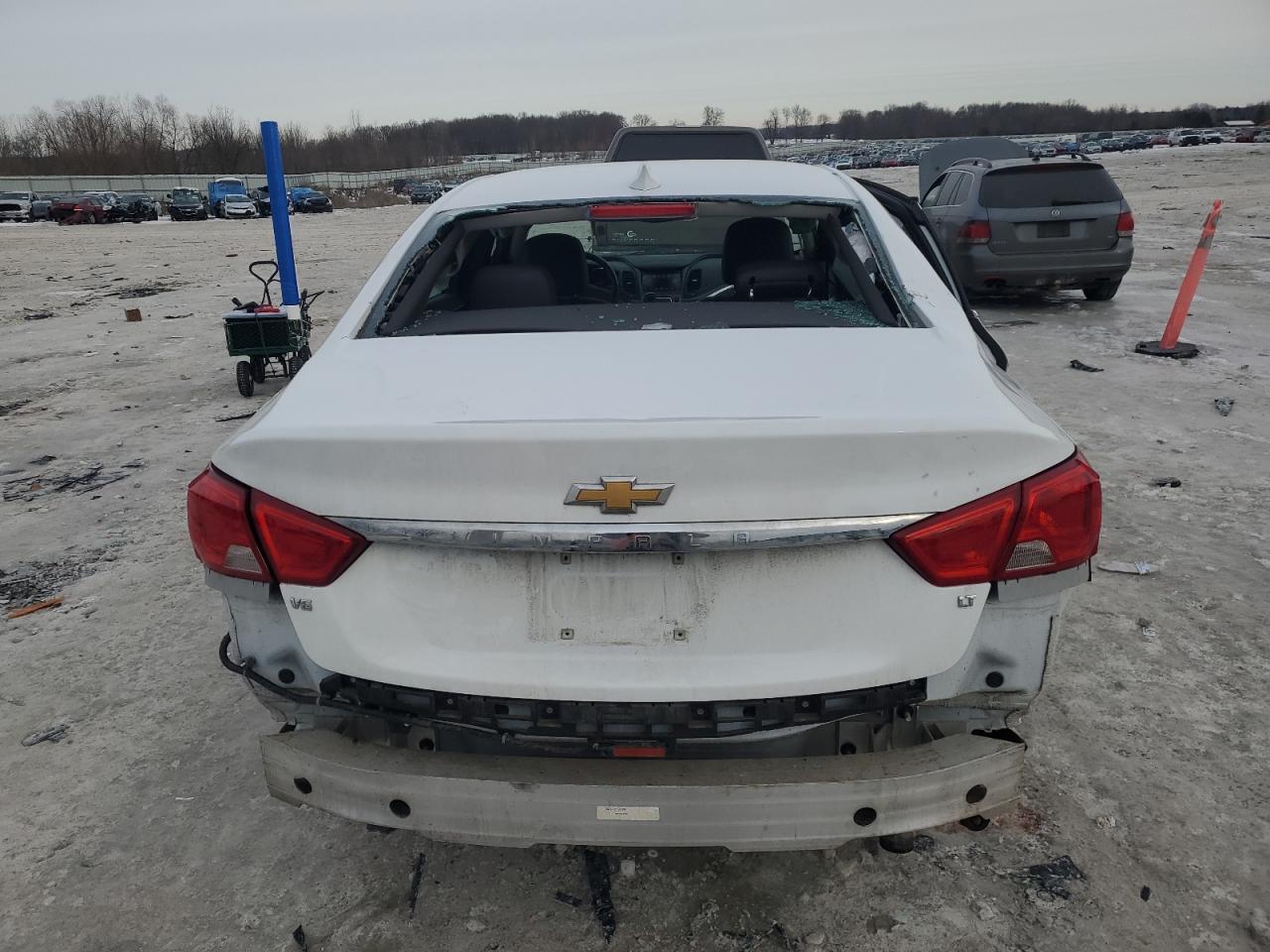 2020 Chevrolet Impala VIN 1G11Z5S37LU107180 Copart auction photo, rear end / side damage thumbnail 6