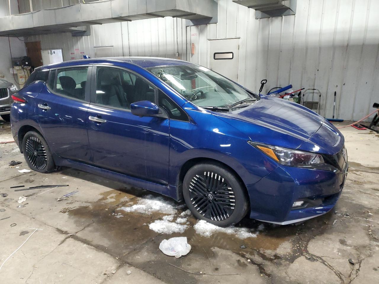 2024 Nissan Leaf VIN 1N4CZ1CV6RC551017 Copart auction photo, all over damage thumbnail 4