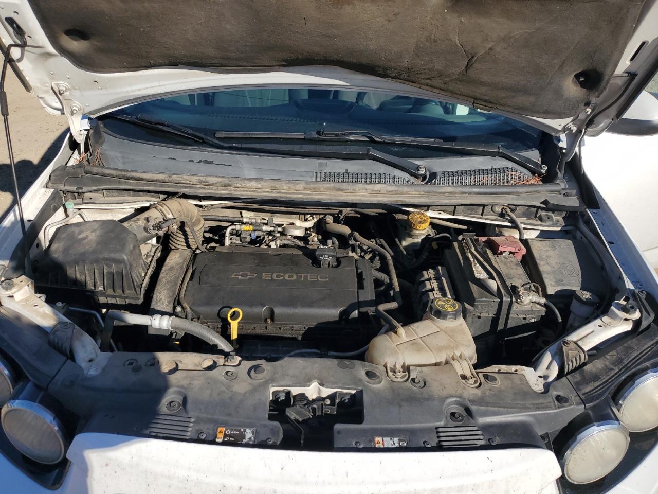 2016 Chevrolet Sonic VIN 1G1JC5SH6G4134888 Copart auction photo, mechanical / minor dent/scratches damage thumbnail 11