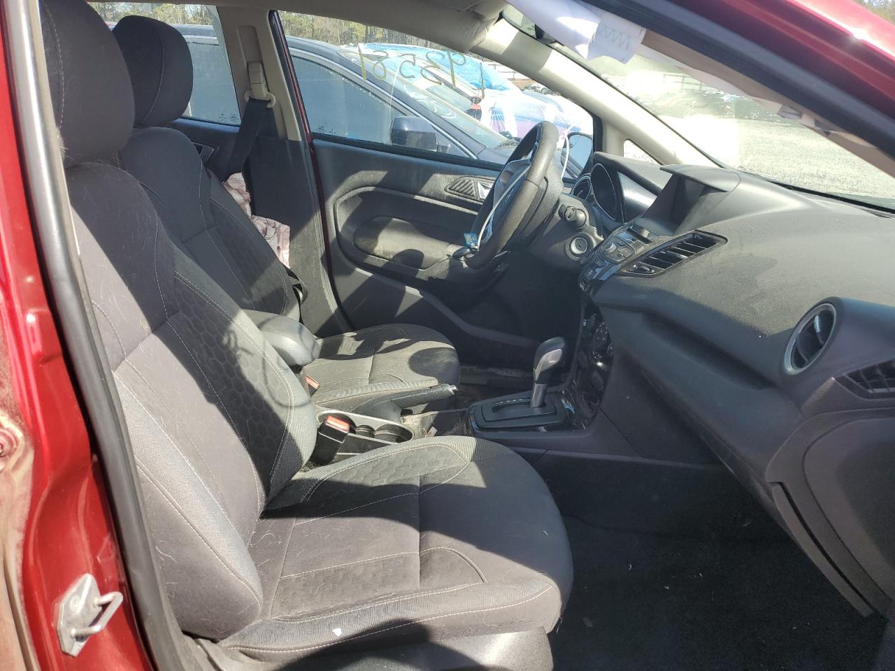2014 Ford Fiesta VIN 3FADP4EJ6EM215902 Copart auction photo, front end / side damage thumbnail 7