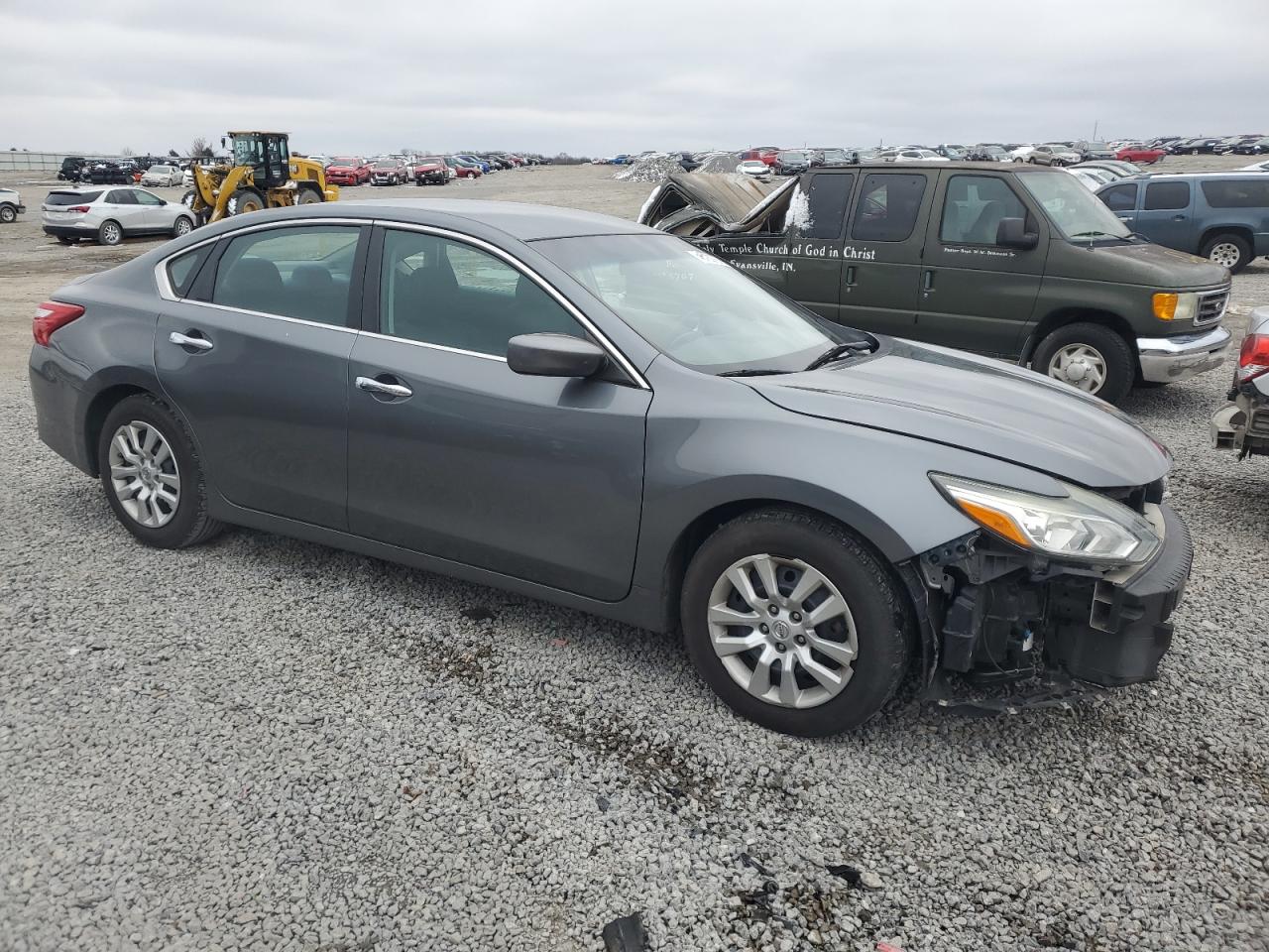 2016 Nissan Altima VIN 1N4AL3AP7GC150193 Copart auction photo, front end / side damage thumbnail 4