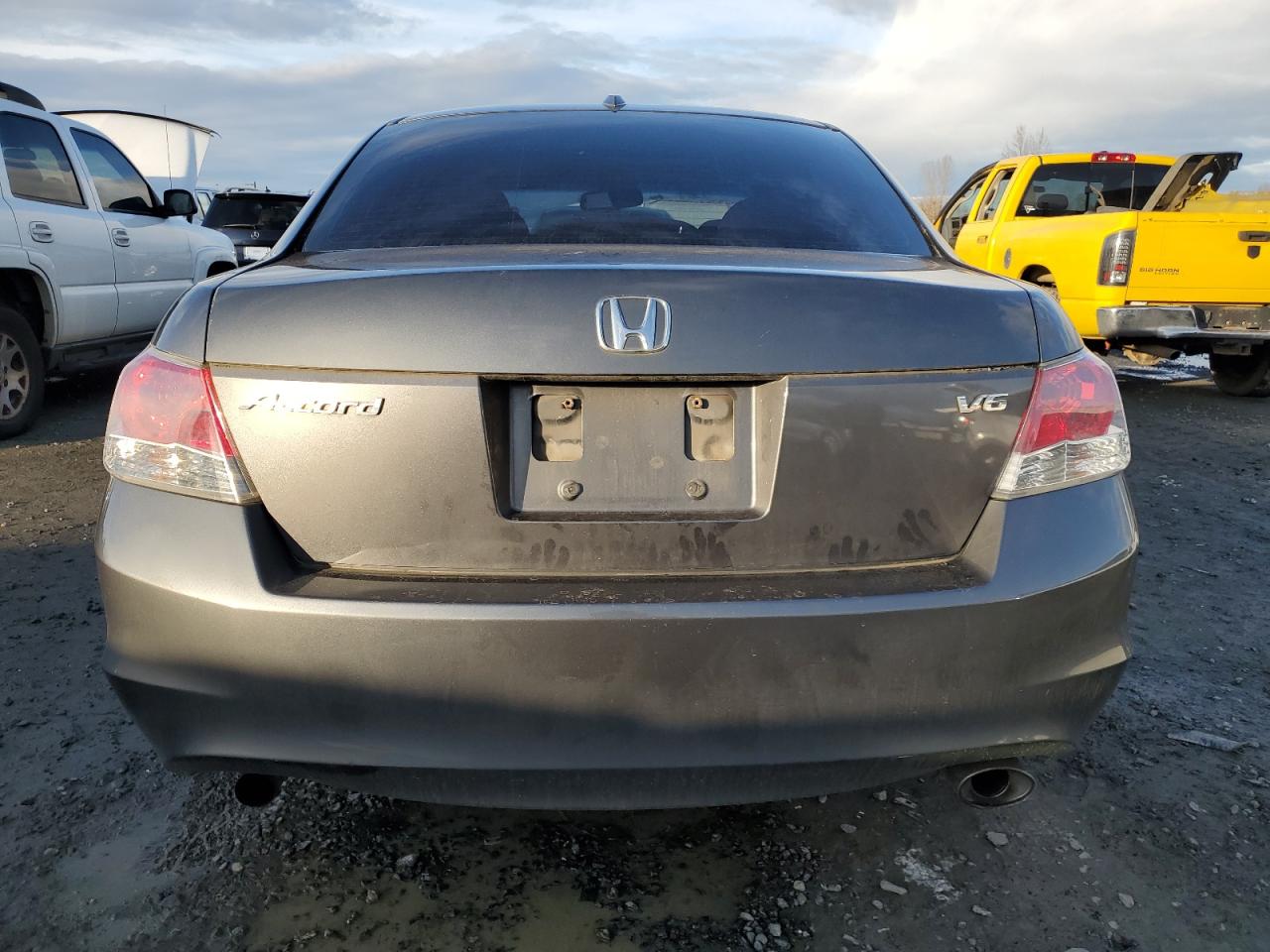 2008 Honda Accord VIN 1HGCP36878A047105 Copart auction photo, rear end damage thumbnail 6