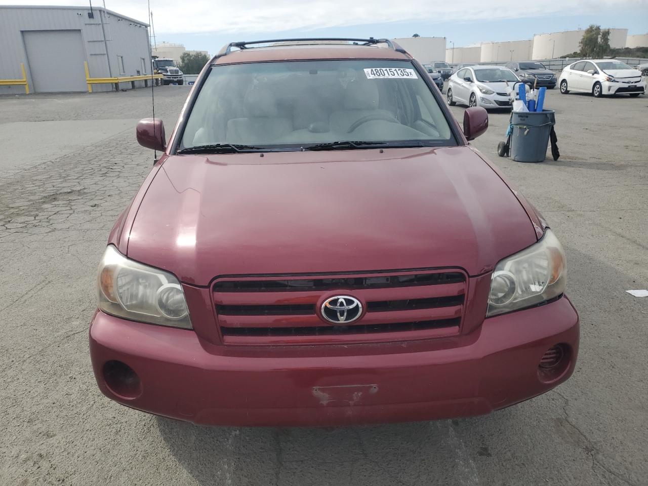 2005 Toyota Highlander VIN JTEEP21A950093107 Copart auction photo, minor dent/scratches damage thumbnail 5