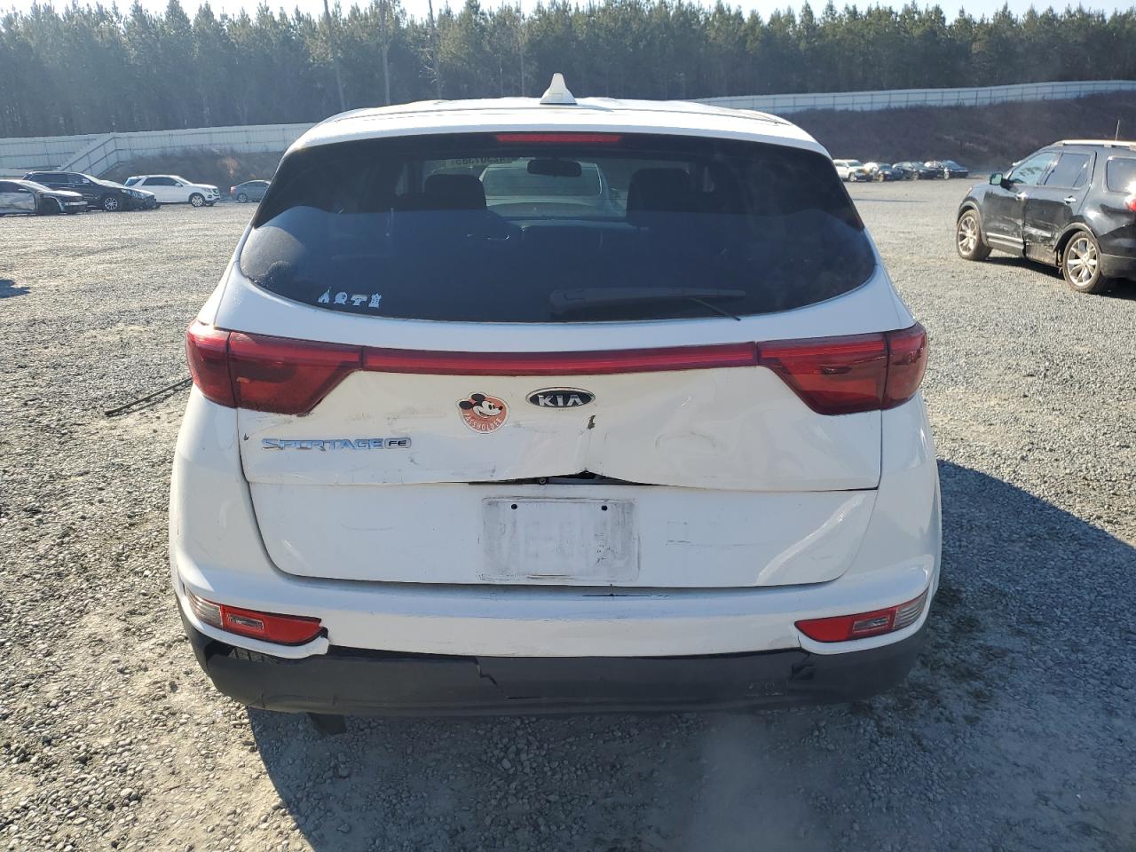 2018 KIA Sportage VIN KNDPM3AC8J7470119 Copart auction photo, rear end damage thumbnail 6