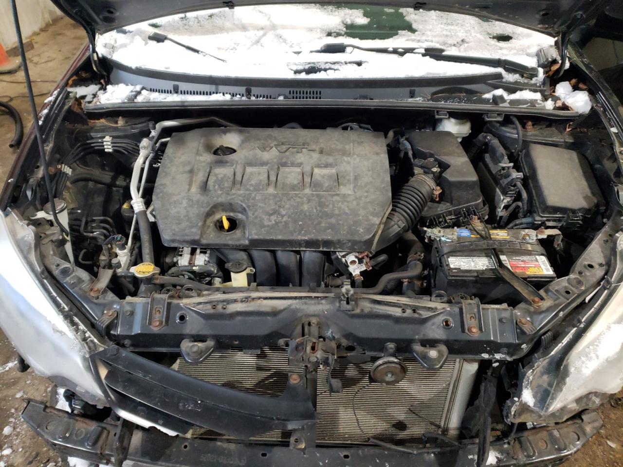 2014 Toyota Corolla VIN 2T1BURHE8EC000245 Copart auction photo, front end / minor dent/scratches damage thumbnail 12