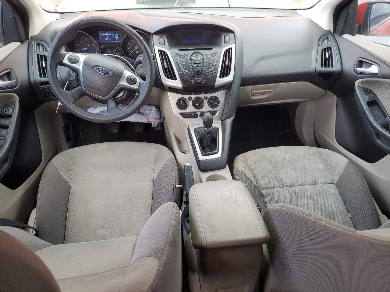 2013 Ford Focus VIN 1FADP3K20DL323746 Copart auction photo, rear end / front end damage thumbnail 8