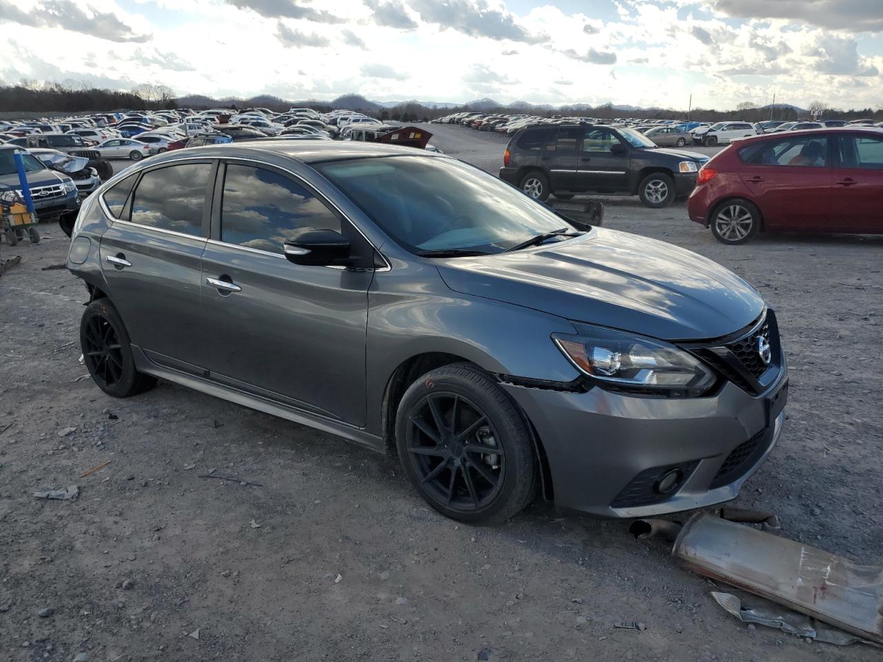 2018 Nissan Sentra VIN 3N1AB7AP2JY284468 Copart auction photo, all over / undercarriage damage thumbnail 4