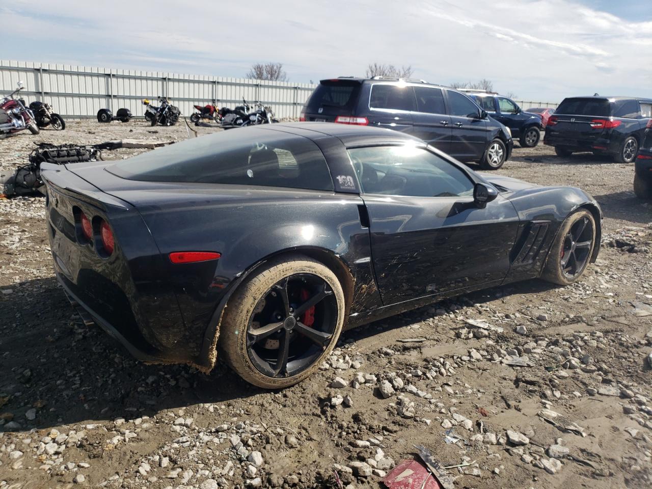 2012 Chevrolet Corvette VIN 1G1YW2DW5C5101952 Copart auction photo, front end damage thumbnail 3
