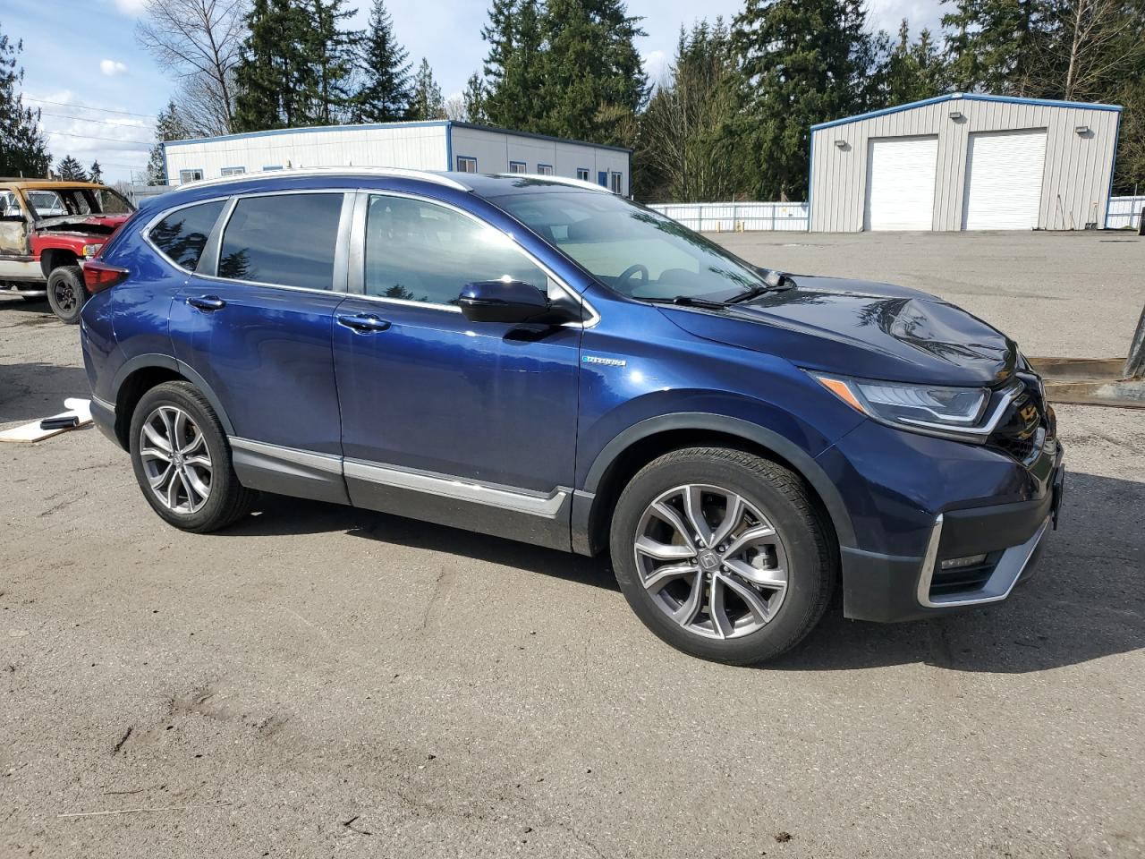 2021 Honda CR-V VIN 7FART6H98ME015670 Copart auction photo, front end damage thumbnail 4