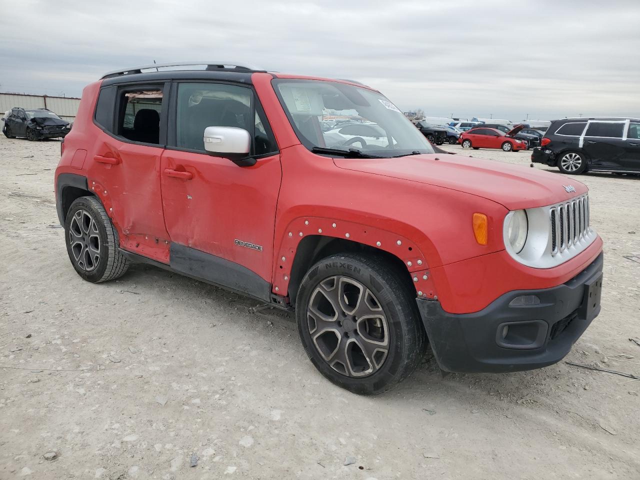 2016 Jeep Renegade VIN ZACCJADT5GPC84444 Copart auction photo, side damage thumbnail 4