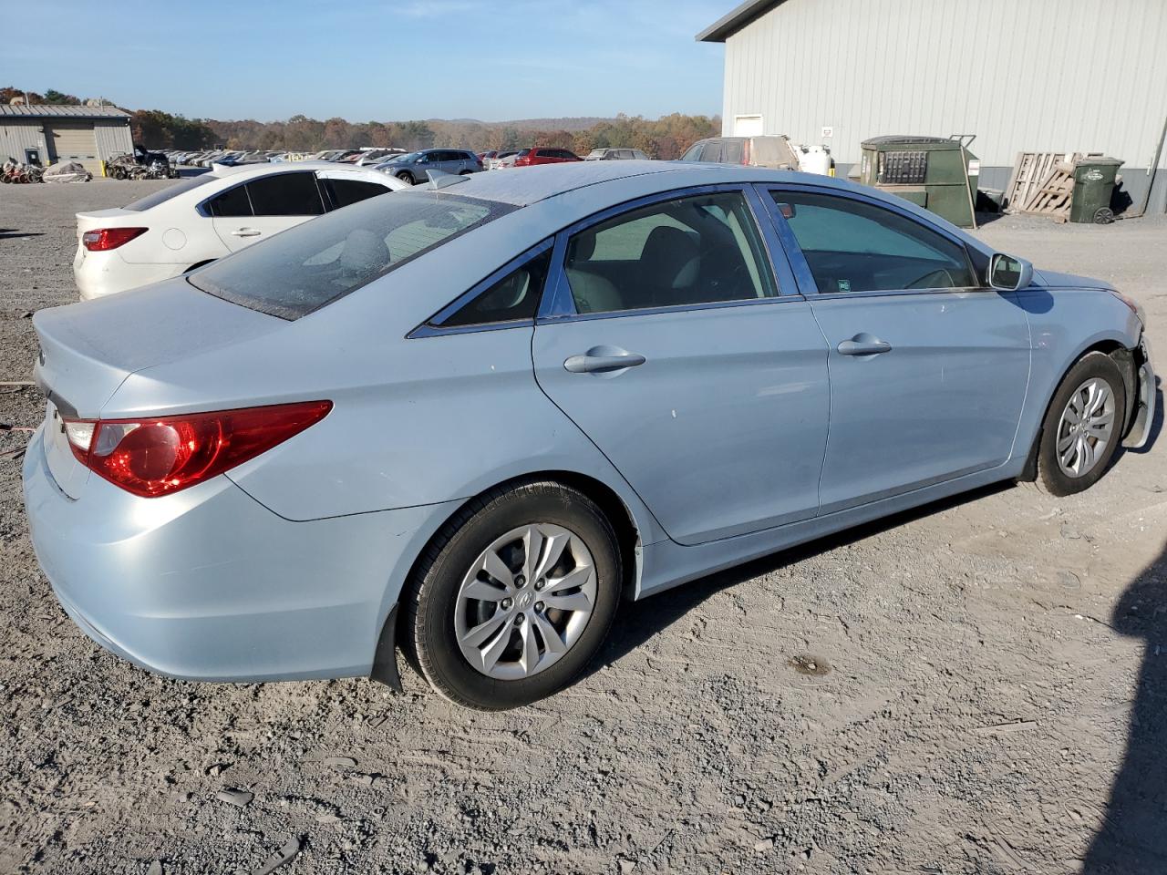 2012 Hyundai Sonata VIN 5NPEB4AC5CH361568 Copart auction photo, front end damage thumbnail 3