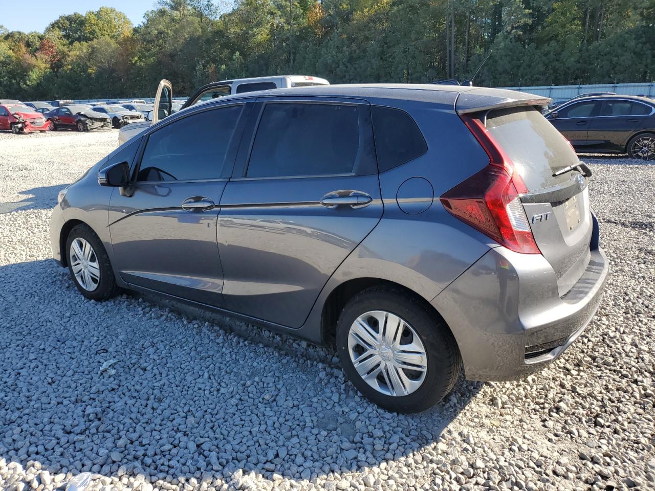 2020 Honda Fit VIN 3HGGK5H42LM724725 Copart auction photo, side damage thumbnail 2