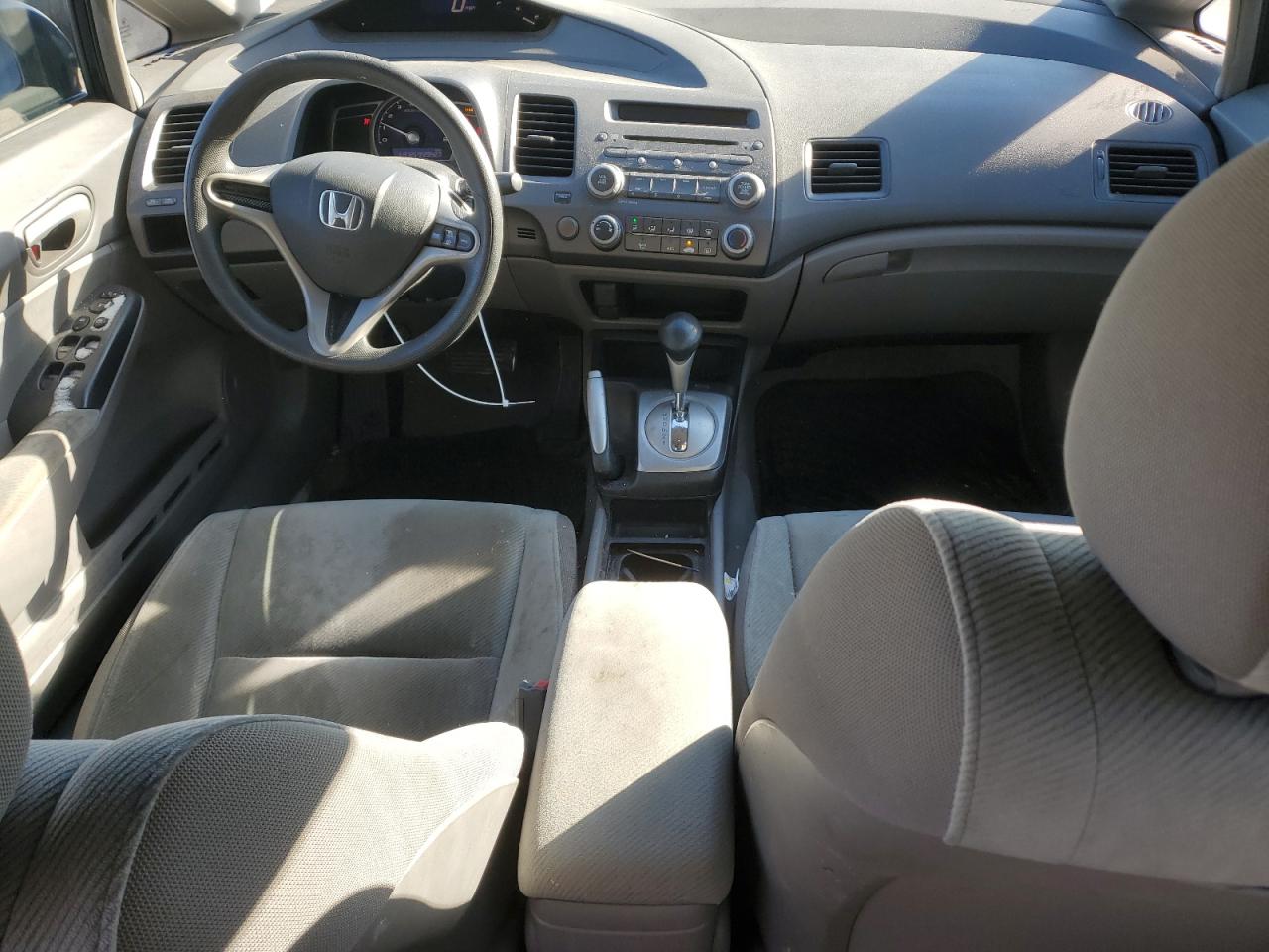 2010 Honda Civic VIN 2HGFA1F55AH555010 Copart auction photo, side damage thumbnail 8