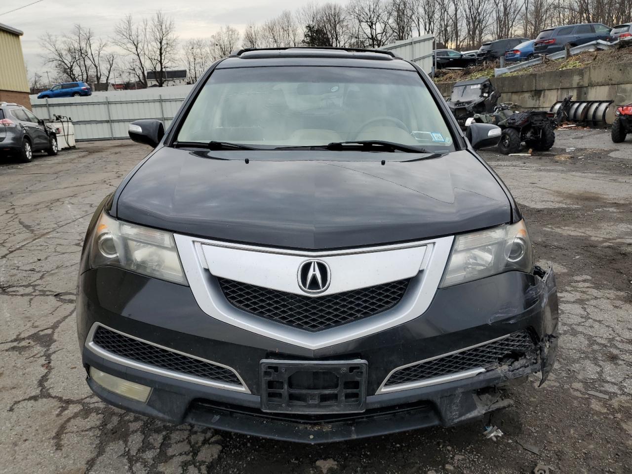 2012 Acura MDX VIN 2HNYD2H35CH536891 Copart auction photo, front end / side damage thumbnail 5