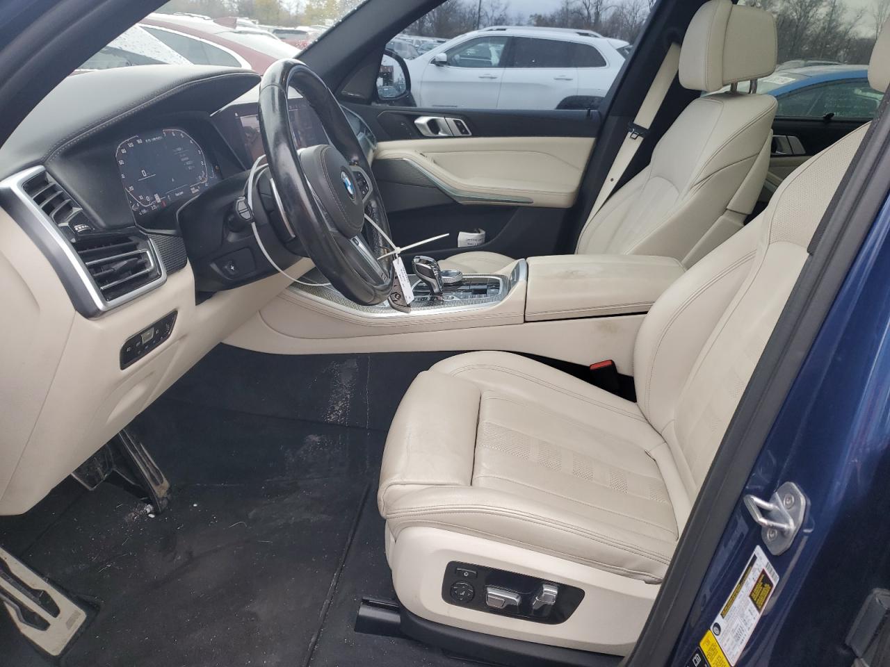 2020 BMW X5 VIN 5UXJU4C07LLE46002 Copart auction photo, front end damage thumbnail 7