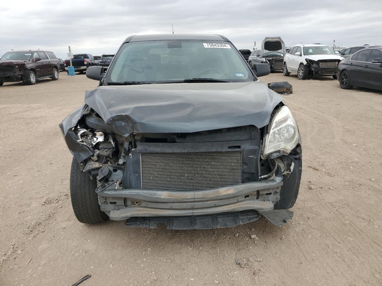 2011 Chevrolet Equinox VIN 2GNALBEC8B1197024 Copart auction photo, front end / minor dent/scratches damage thumbnail 5