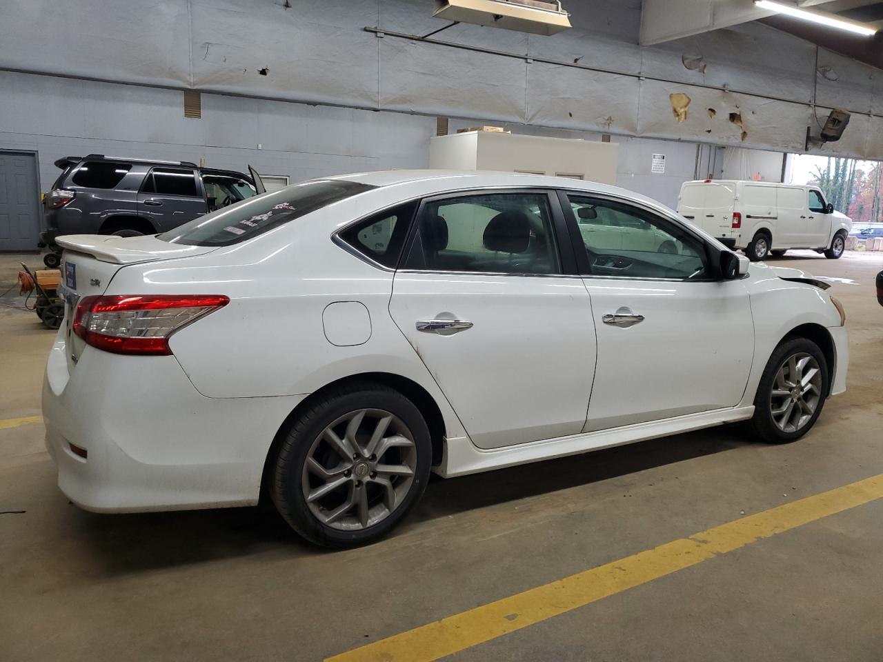 2014 Nissan Sentra VIN 3N1AB7AP1EY320396 Copart auction photo, front end damage thumbnail 3