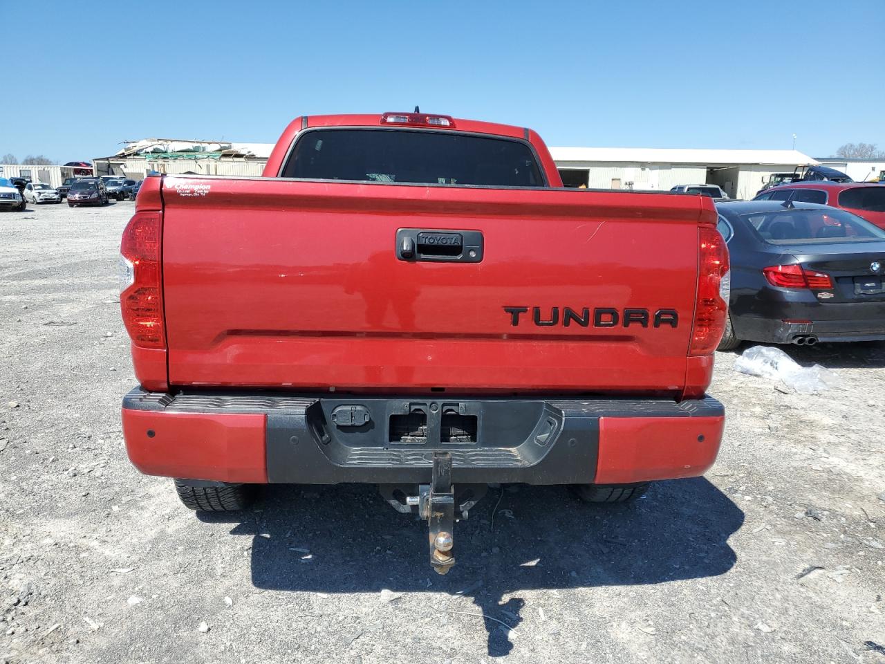 2021 Toyota Tundra VIN 5TFDY5F13MX962684 Copart auction photo, front end / rear end damage thumbnail 6