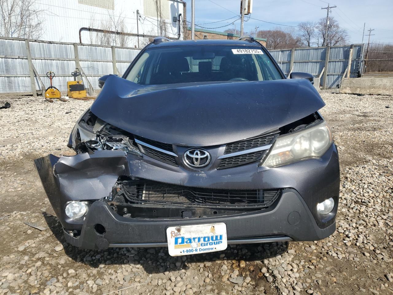2015 Toyota RAV 4 VIN JTMRFREV1FJ026981 Copart auction photo, front end / rear end damage thumbnail 5