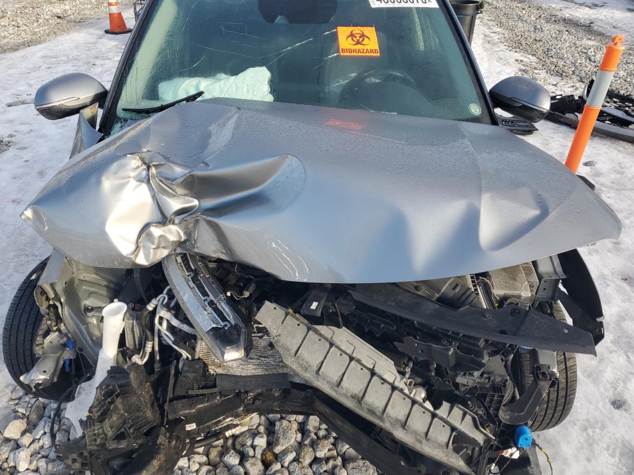 2023 KIA Seltos VIN KNDEUCAA5P7438114 Copart auction photo, front end / side damage thumbnail 12