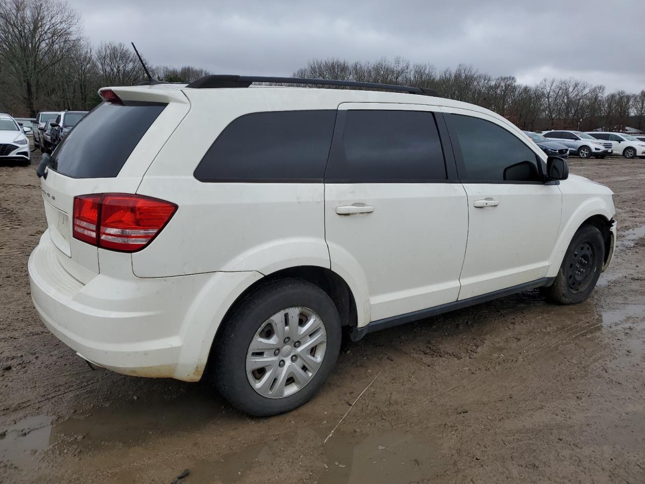 2017 Dodge Journey VIN 3C4PDCAB4HT606307 Copart auction photo, front end / minor dent/scratches damage thumbnail 3