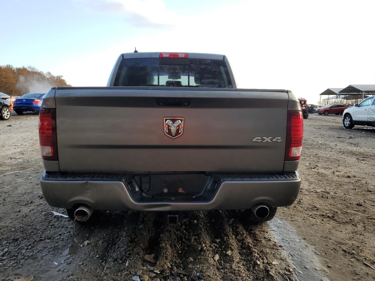2013 RAM 1500 VIN 1C6RR7MT2DS561523 Copart auction photo, front end / rear end damage thumbnail 6