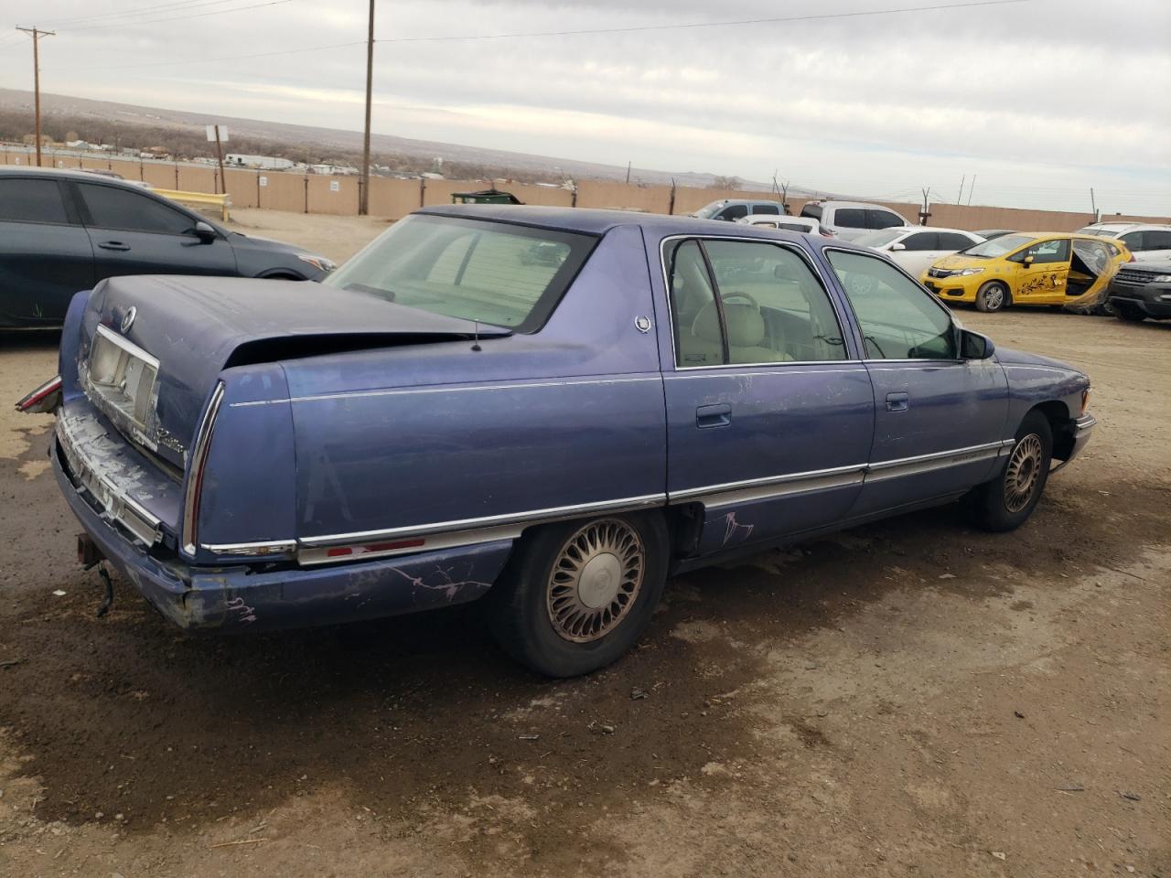 1995 Cadillac De Ville VIN 1G6KD52B5SU258814 Copart auction photo, rear end damage thumbnail 3