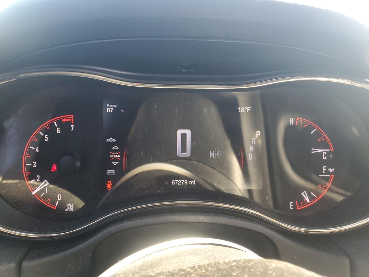 2019 Dodge Durango VIN 1C4RDJDG4KC734456 Copart auction photo, all over damage thumbnail 9