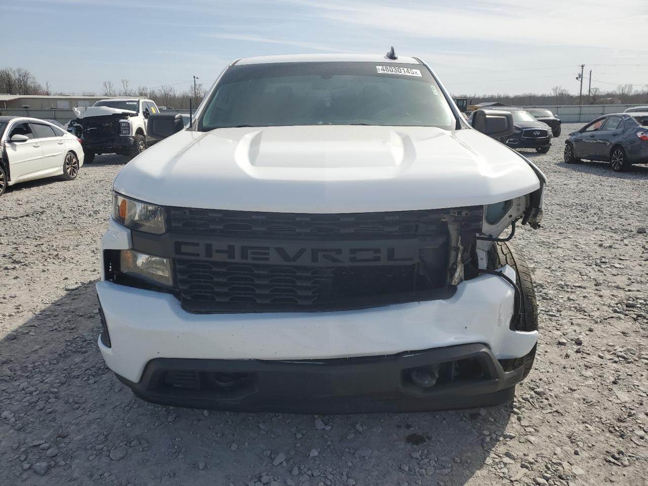 2019 Chevrolet Silverado VIN 1GCUYAEF2KZ370376 Copart auction photo, front end damage thumbnail 5