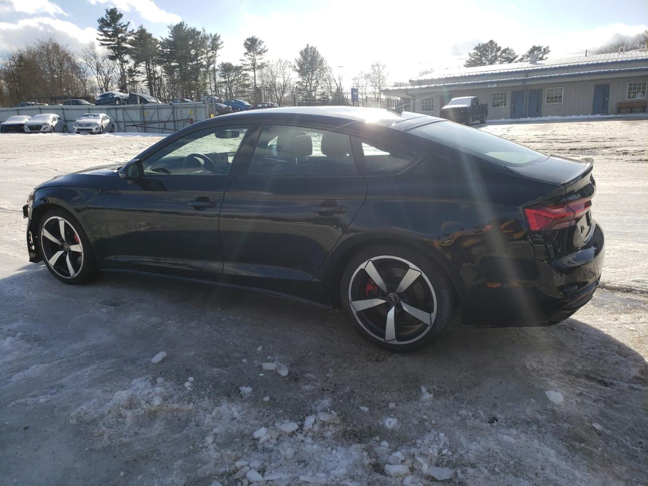 2024 Audi A5 VIN WAUFACF56RA067007 Copart auction photo, front end / undercarriage damage thumbnail 2