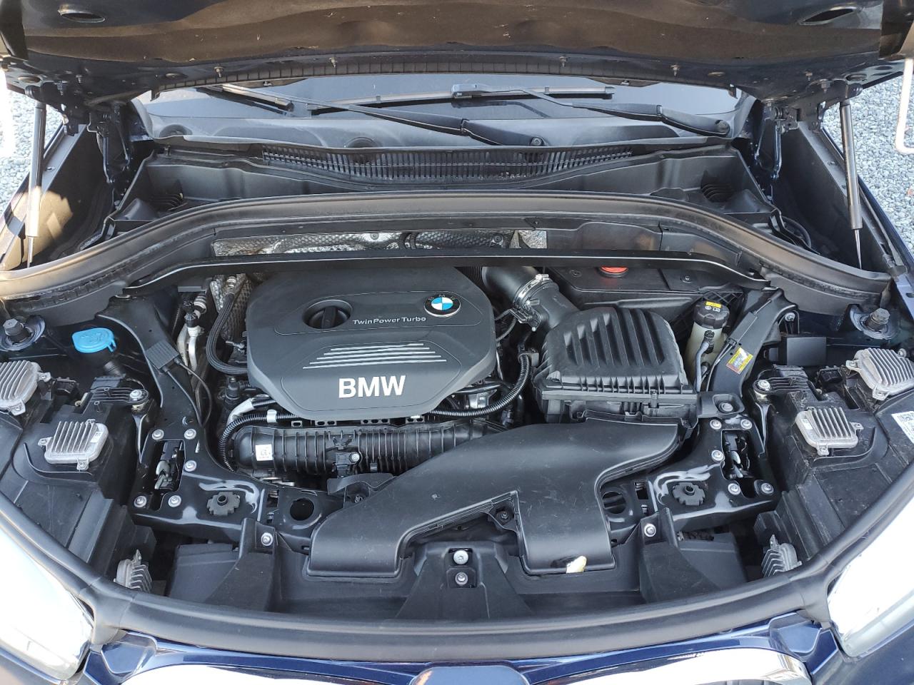 2016 BMW X1 VIN WBXHT3C36GP883429 Copart auction photo, damage history damage thumbnail 12