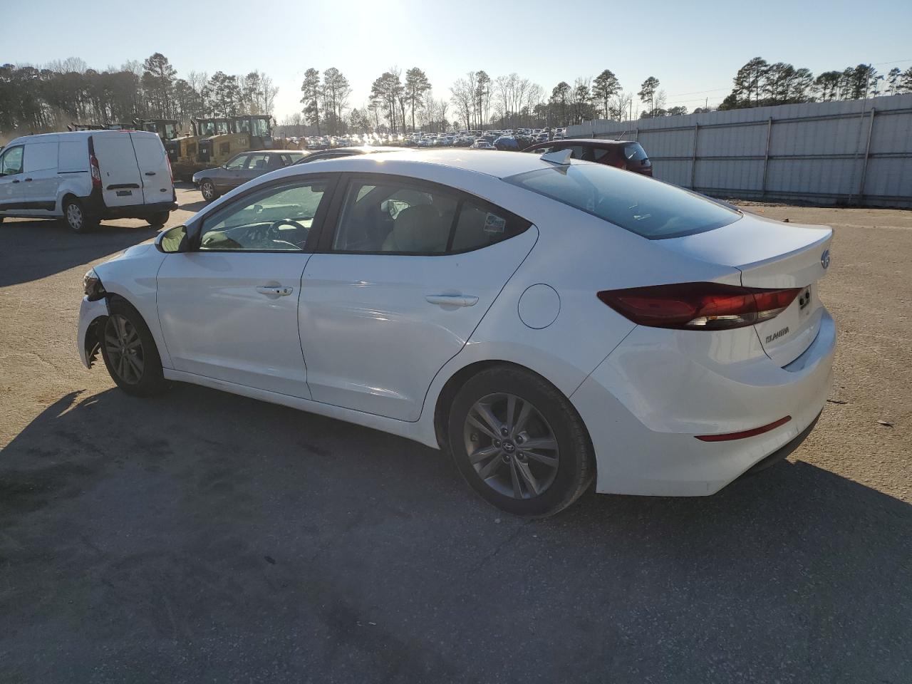 2017 Hyundai Elantra VIN 5NPD84LF6HH020317 Copart auction photo, front end damage thumbnail 2