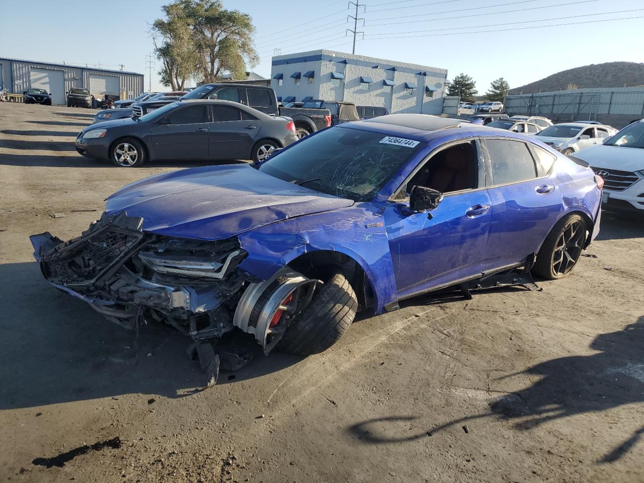 2022 Acura TLX VIN 19UUB7F93NA002273