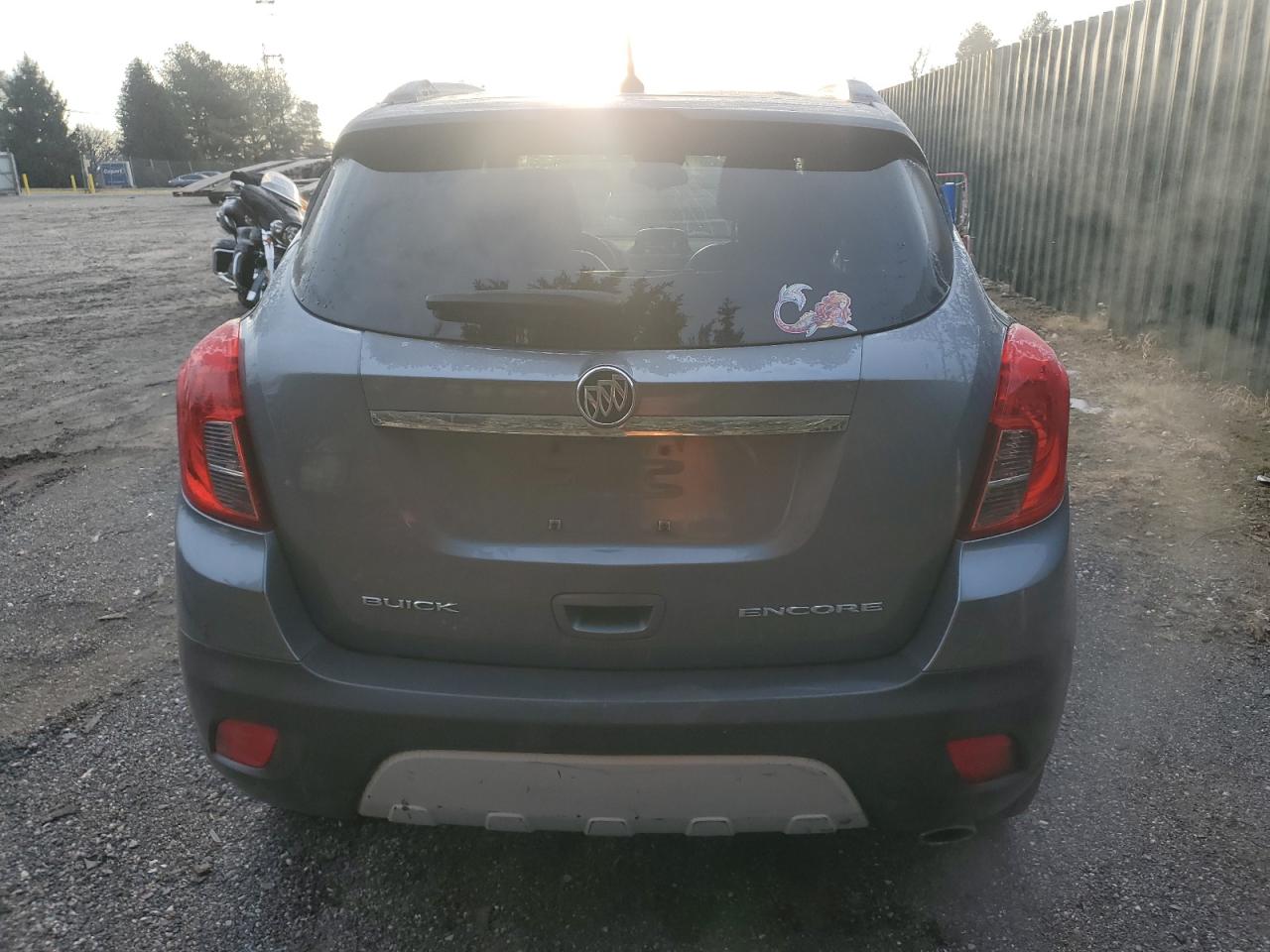 2014 Buick Encore VIN KL4CJASB3EB782945 Copart auction photo, front end / minor dent/scratches damage thumbnail 6