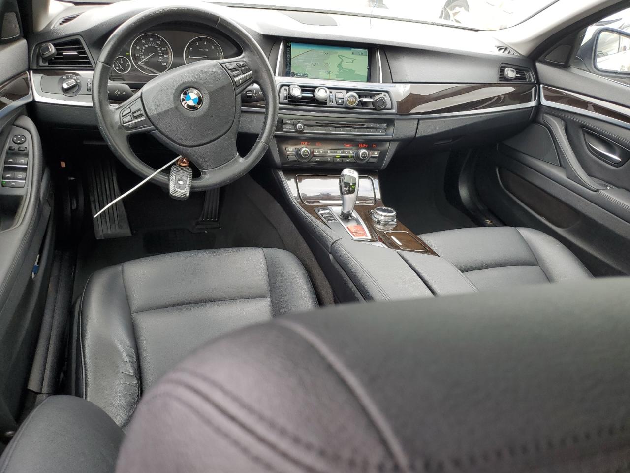2014 BMW 5er VIN WBA5A5C5XED501739 Copart auction photo, front end damage thumbnail 8