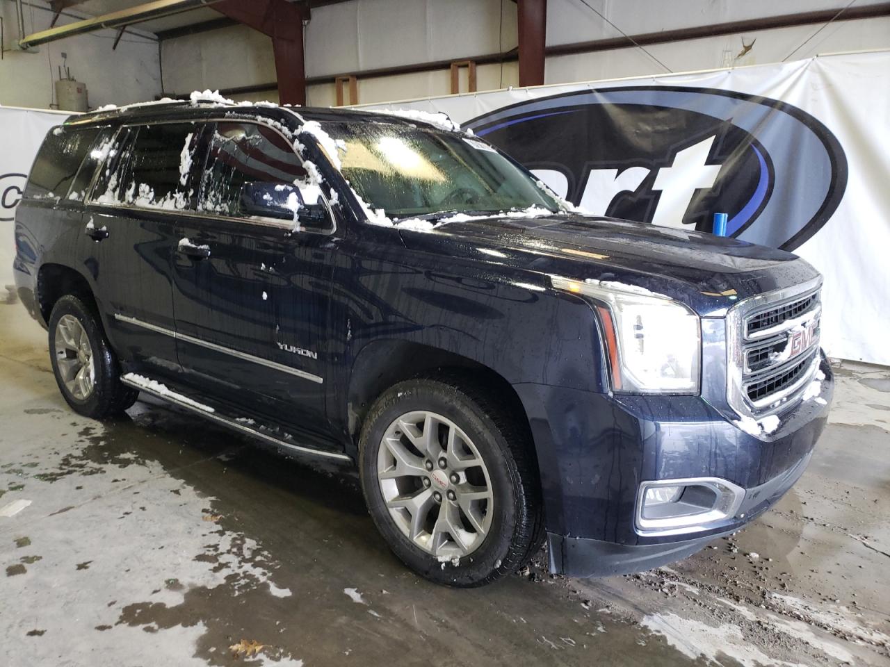 2019 GMC Yukon VIN 1GKS2AKC3KR366053 Copart auction photo, side damage thumbnail 4