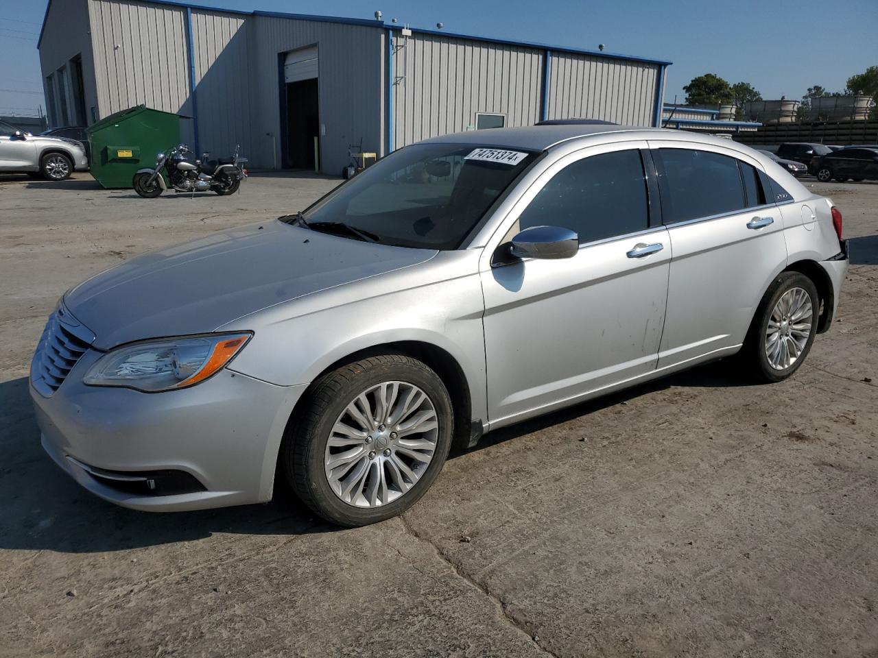 2012 Chrysler 200 VIN 1C3CCBCB7CN121617