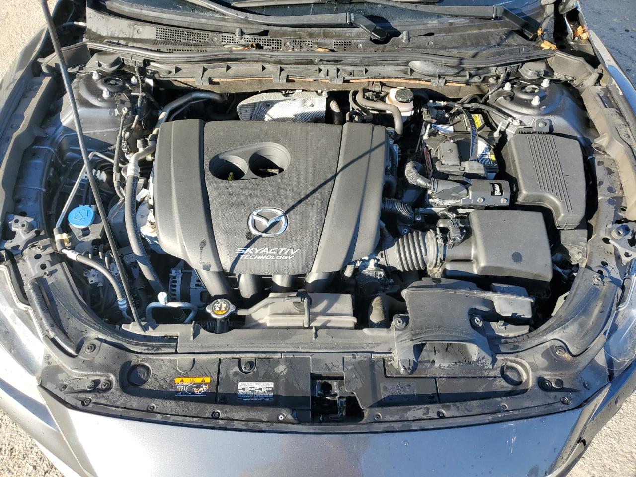 2015 Mazda 6 VIN JM1GJ1W53F1181571 Copart auction photo, front end / side damage thumbnail 11