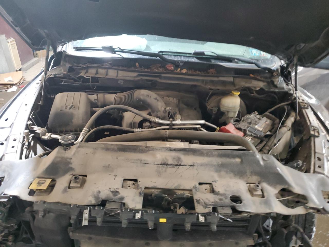2014 RAM 1500 VIN 1C6RR7FT6ES375014 Copart auction photo, side / front end damage thumbnail 11