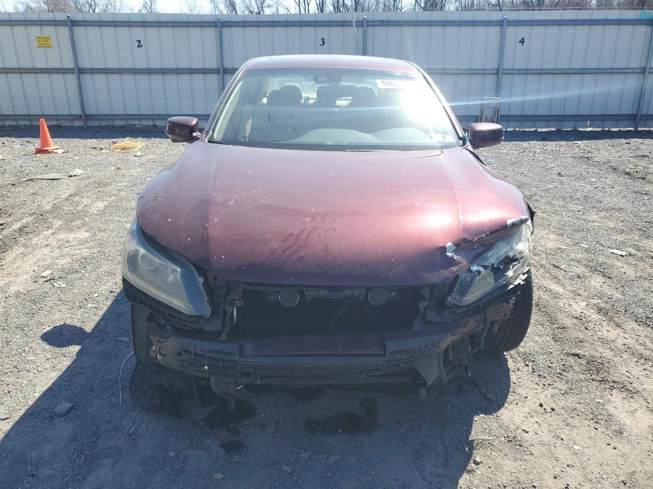 2015 Honda Accord VIN 1HGCR3F8XFA013103 Copart auction photo, front end / mechanical damage thumbnail 5