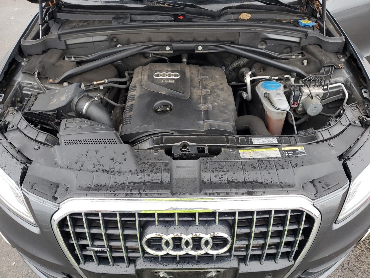 2015 Audi Q5 VIN WA1LFAFP0FA089216 Copart auction photo, undercarriage damage thumbnail 13