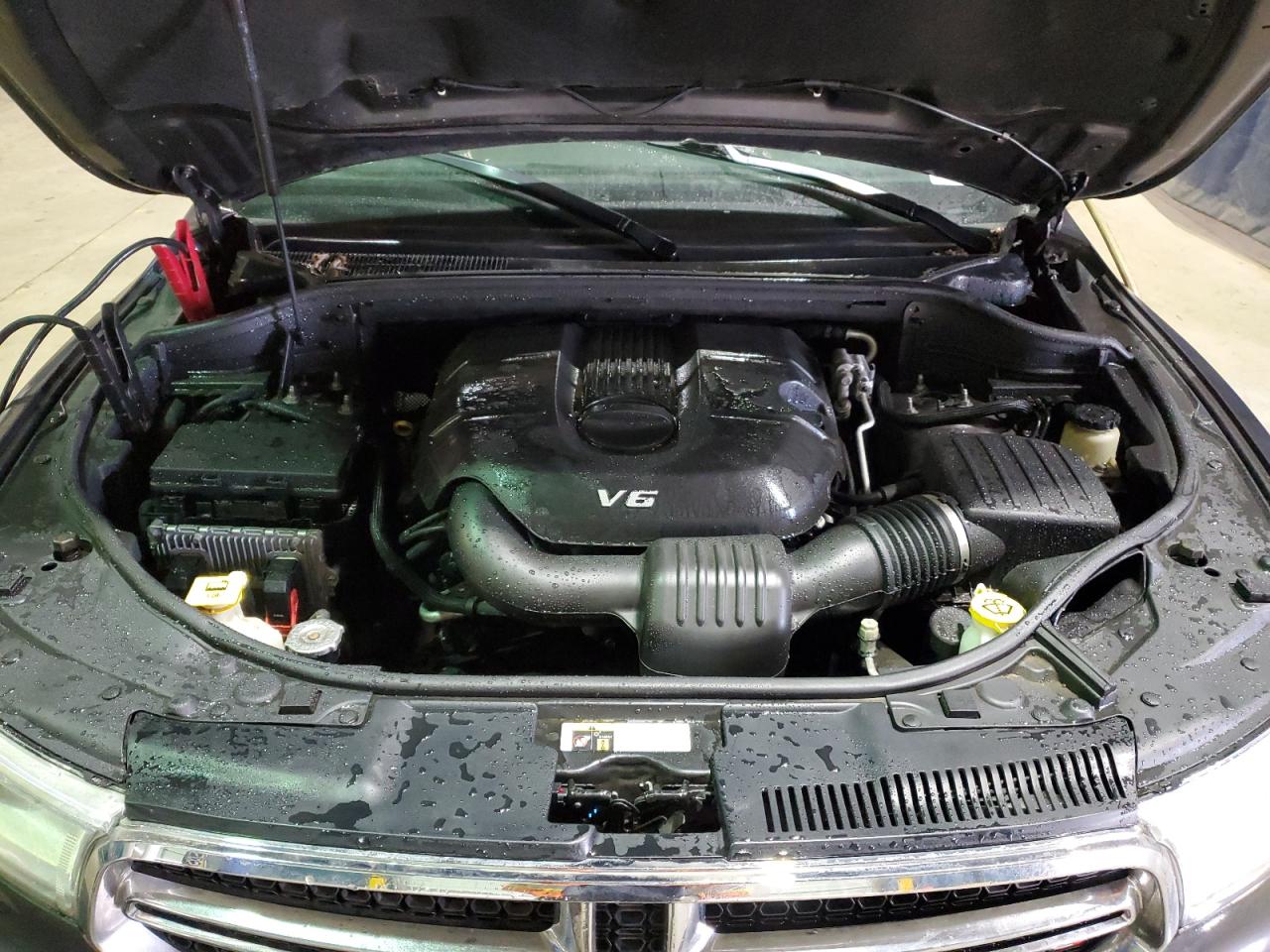 2015 Dodge Durango VIN 1C4RDHDG2FC836823 Copart auction photo, side damage thumbnail 12