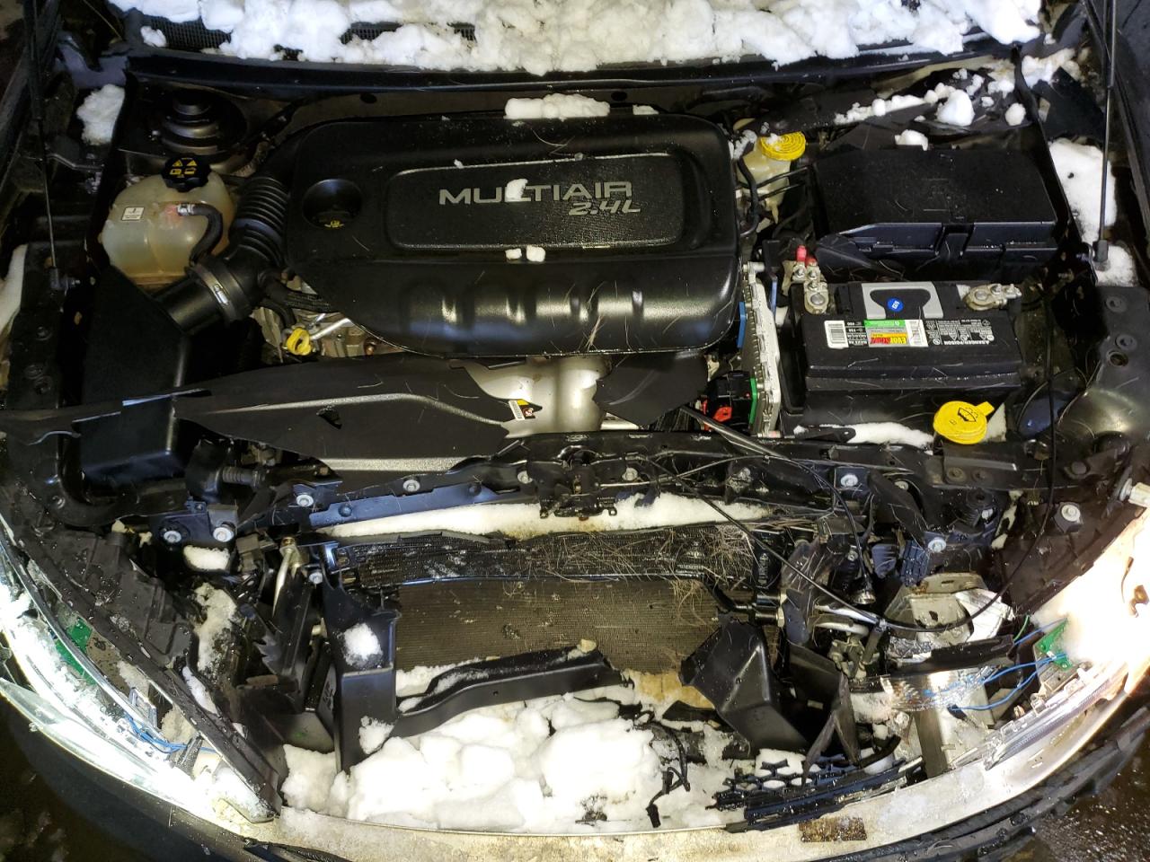 2015 Chrysler 200 VIN 1C3CCCAB3FN530064 Copart auction photo, front end / mechanical damage thumbnail 11