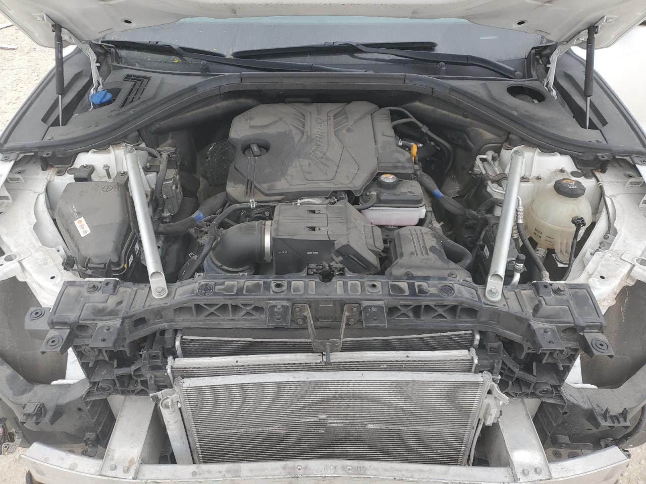 2022 Genesis Gv70 VIN KMUMADTBXNU050274 Copart auction photo, front end / rear end damage thumbnail 12